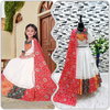 OC 176 Chanderi Printed Navratri Special Girls Wear Kids Lehenga Choli Wholesale Shop In Surat